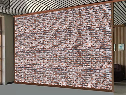 Faux Brick Red Siding Panels, 3D Wall Panel Brick Texture Solid Facing - Image 3