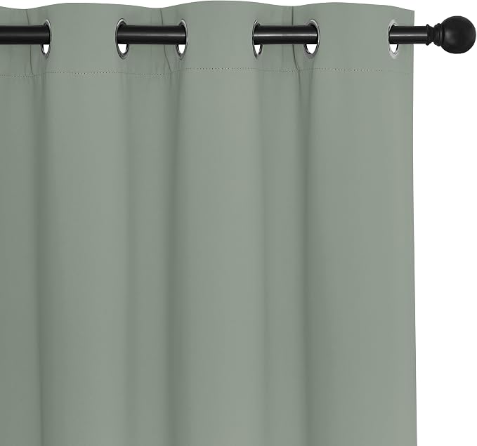 NICETOWN Room Darkening Short Curtain 54 inches Long - Image 7