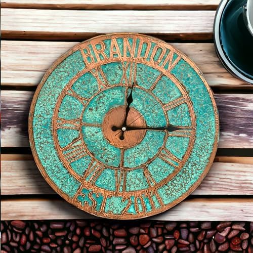 Handmade Copper Wall Clock Artisan Touch in Every Piece - Image 6