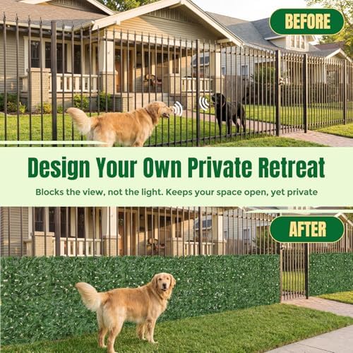 KASZOO Artificial Ivy Privacy Fence Screen - Image 6