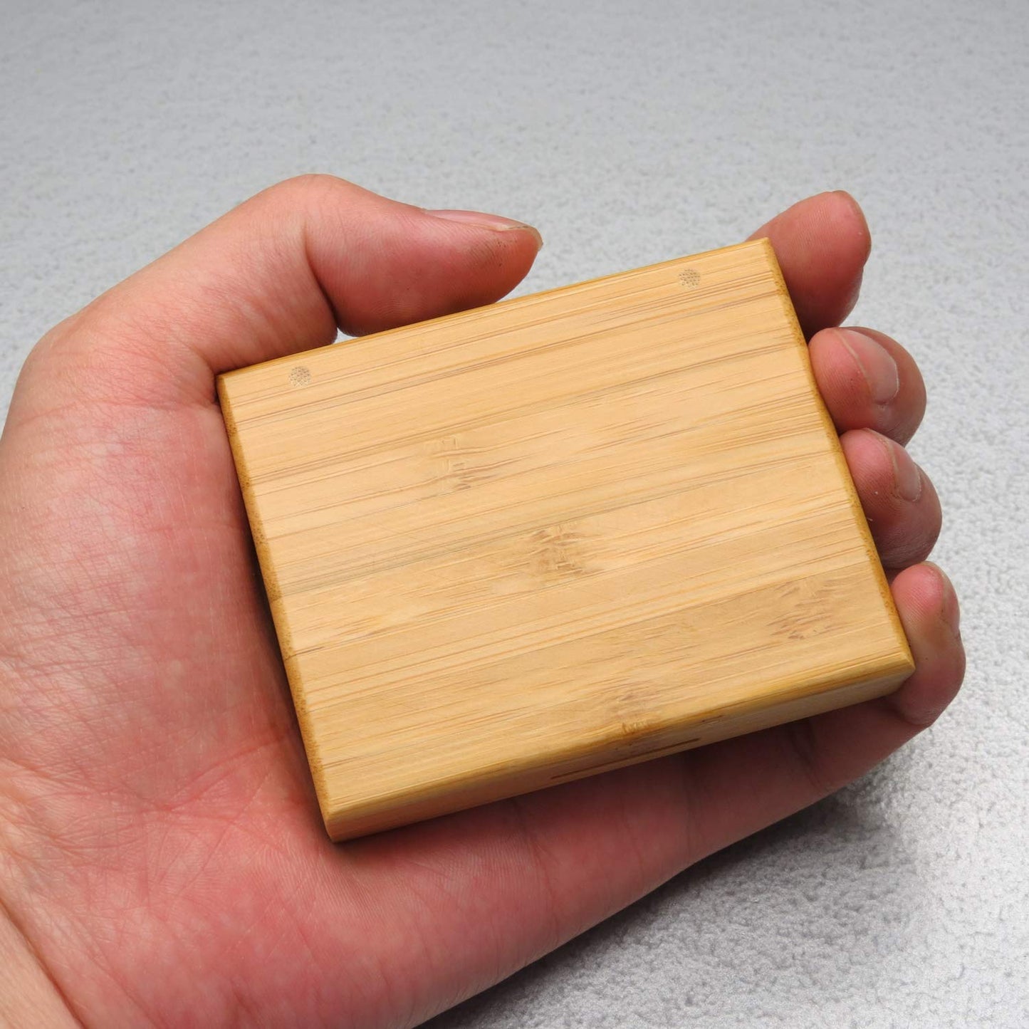 mollensiuer Bamboo Empty Eye Shadow Case Box Single Aluminum Palette Pans Magnetic Eyeshadow Makeup Palette Cosmetics Organizer Container for Eye Shadow, Blush, Powder