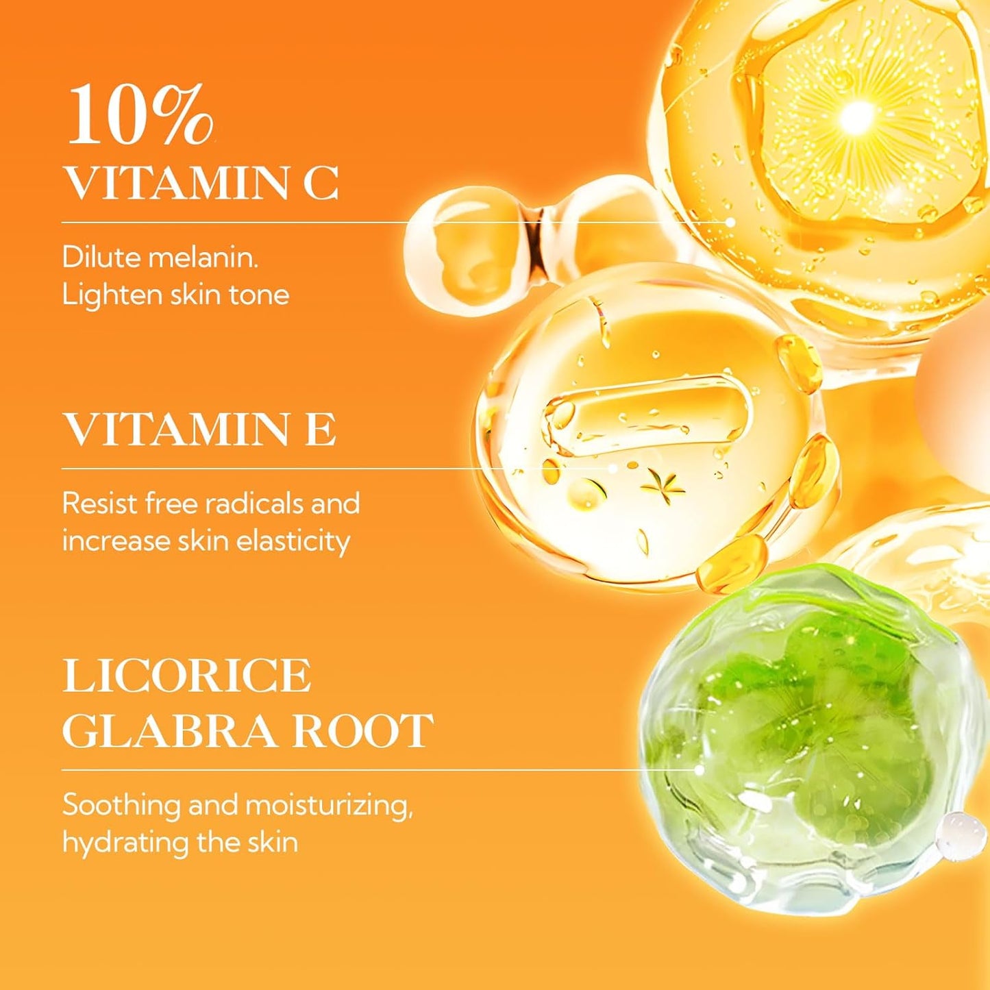 LANBENA Revolutionary Vitamin C Tablets Serum for Face, Illuminating Fcae Serum With Niacinamide, Brightening Anti-Aging Essence for Sensitive Skin, Non-Greasy, Reduces Dark Spots & Wrinkles (1.05 Oz)