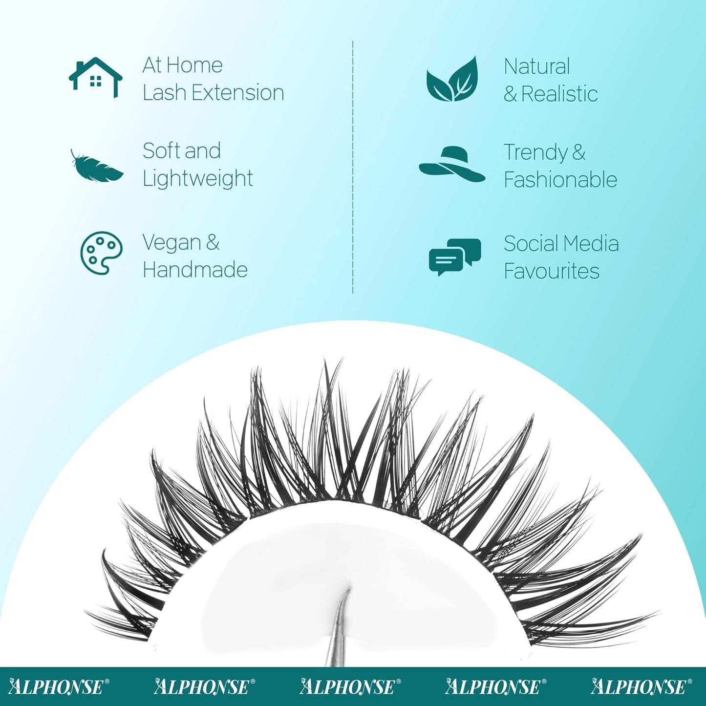 Manga Lash Clusters Kit Wispy Eyelash Clusters Spiky Lash Extension Kit 10-14mm Cluster Eyelash Extensions Anime Eyelashes Clusters C Curly Individual lashes with Bond and Seal, Tweezers by ALPHONSE