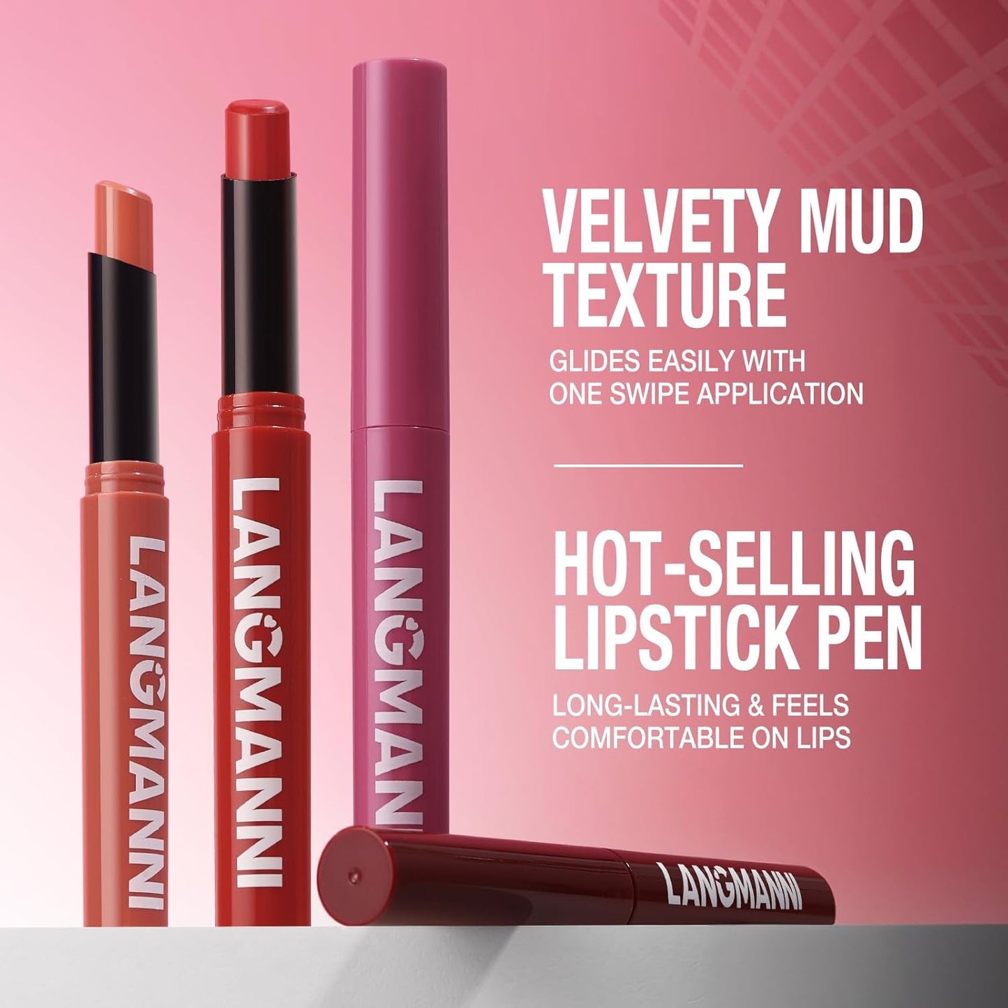 Jolilab 3Pcs Velvet Matte Lipstick Nude Matte Soft Dark Color Stick High Pigmented Long-Lasting Waterproof Lip Stick Lip Balm Beauty Cosmetics Gift for Girls and Women(07#+08#+09#