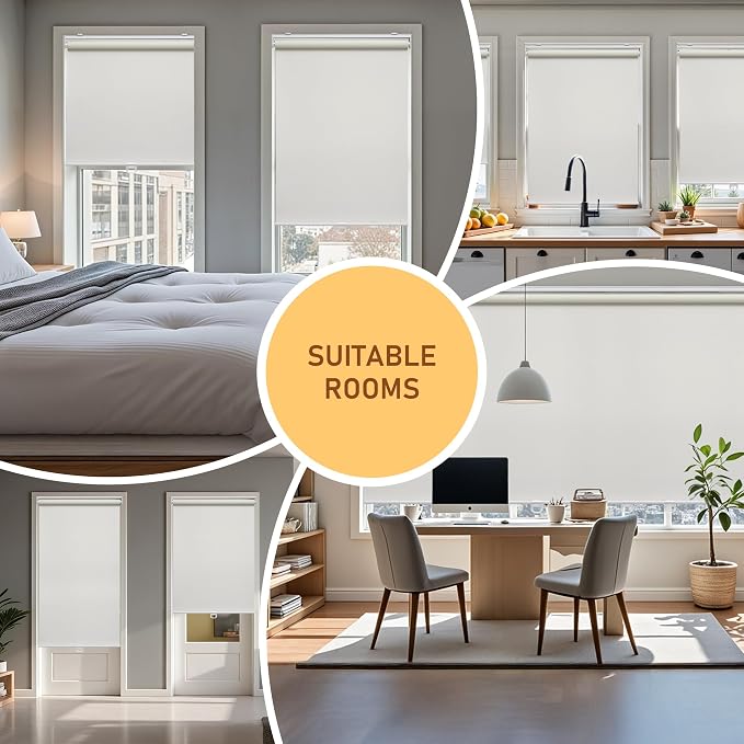 Customize Cordless Roller Shades Blackout Blinds - Image 8