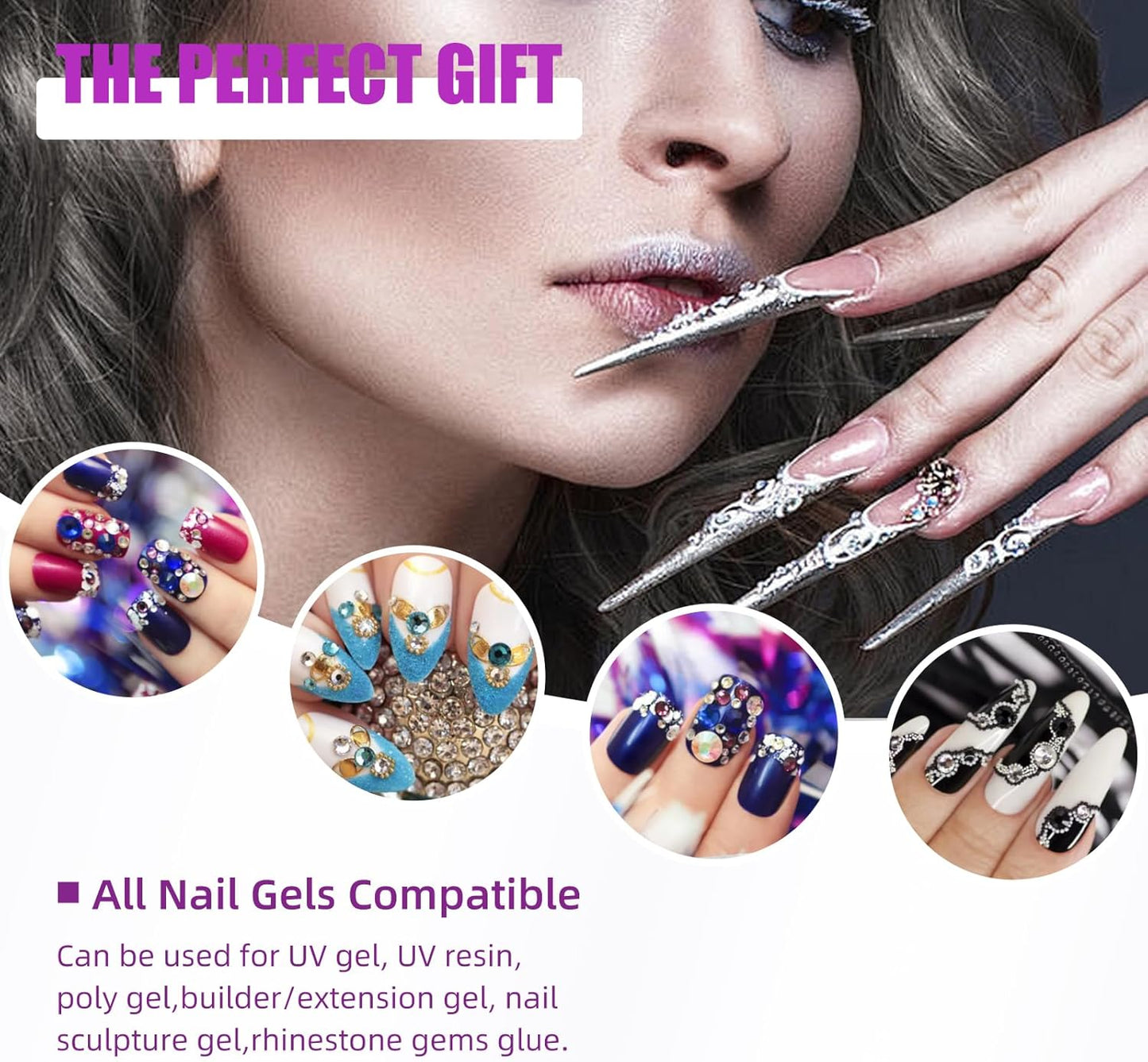 268W LED UV Light Dryer for Nails Gel Polish with 57 Lamp Beads 4 Timer Setting & LCD Touch Display Screen, Auto Sensor, Professional Nail Lamp