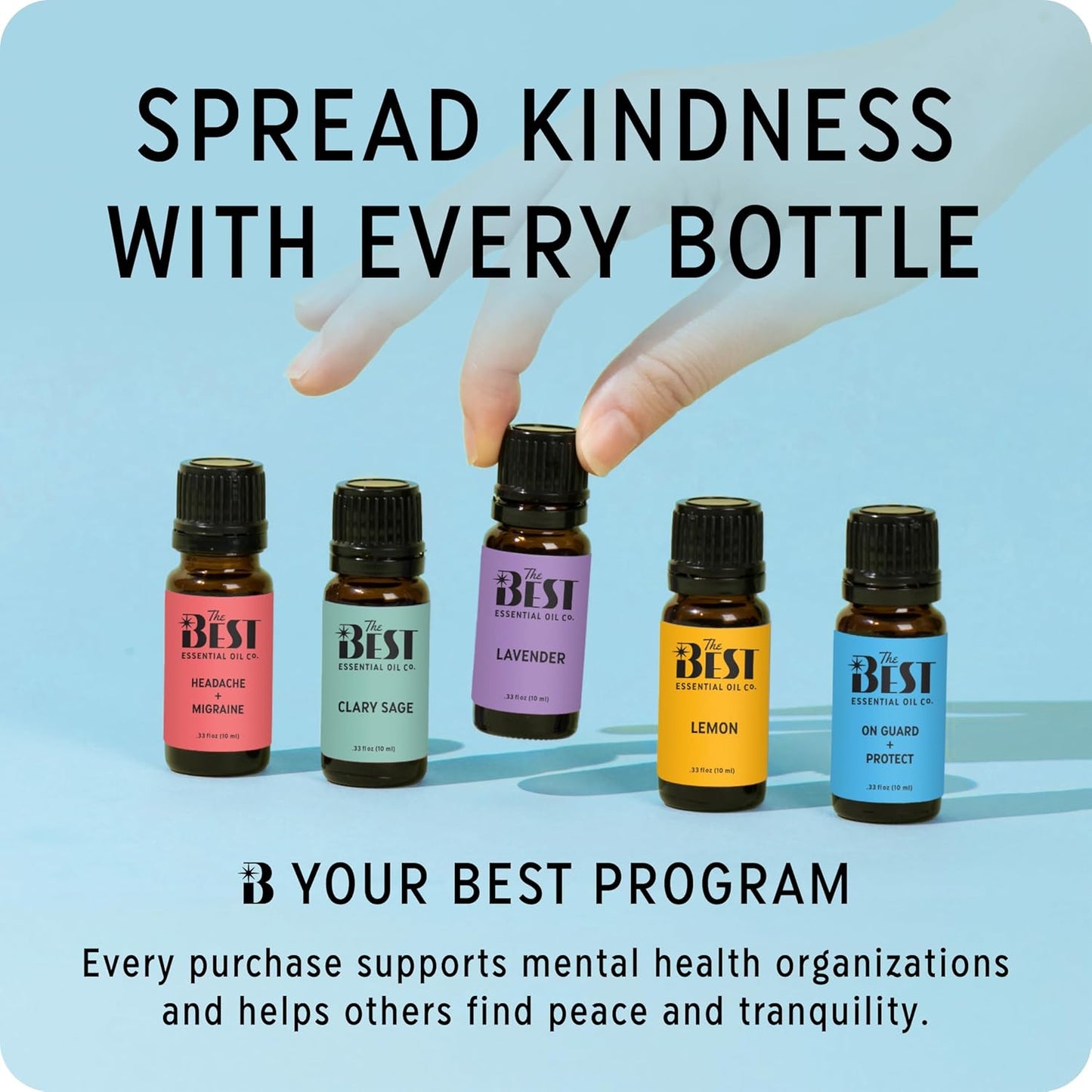 The Best Palo Santo Essential Oil Roll-On- Premium Grade- Pre-Diluted in Coconut Oil- Ready to Use- 10 ml (.33 fl oz)