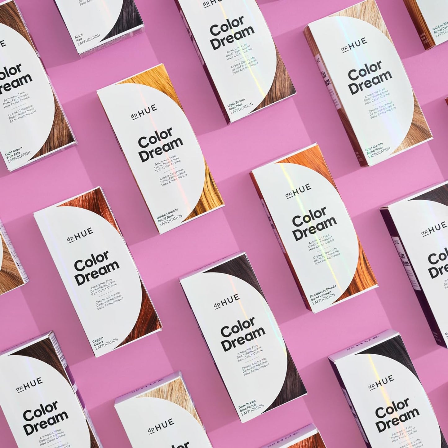 dpHUE Color Dream, Dark Brown - Ammonia-Free, Demi-Permanent Hair Color - Lasts 16 Washes - Boosts Shine - Paraben & Sulfate Free, Leaping Bunny Certified