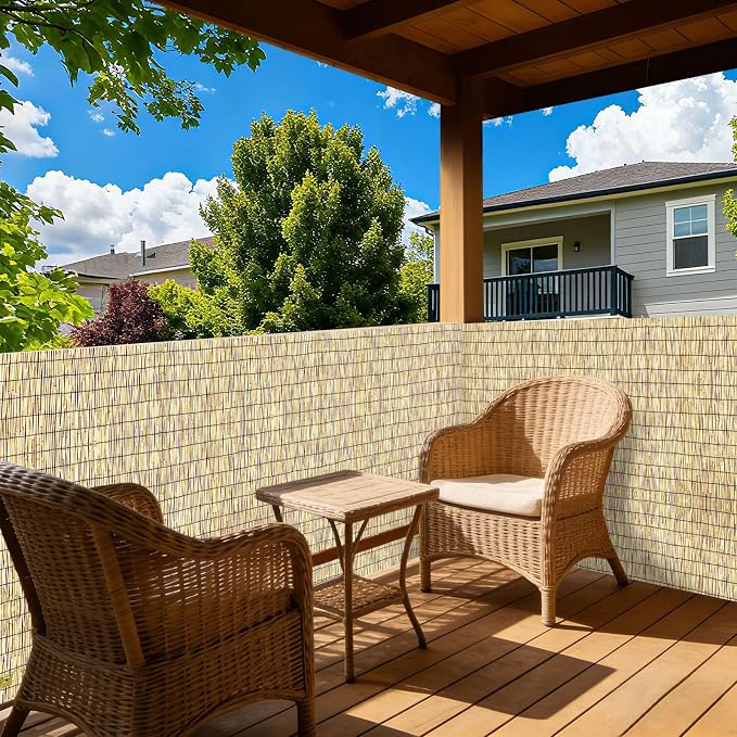 Reed Fencing Rolls, Bamboo Screens Outdoor - Image 9