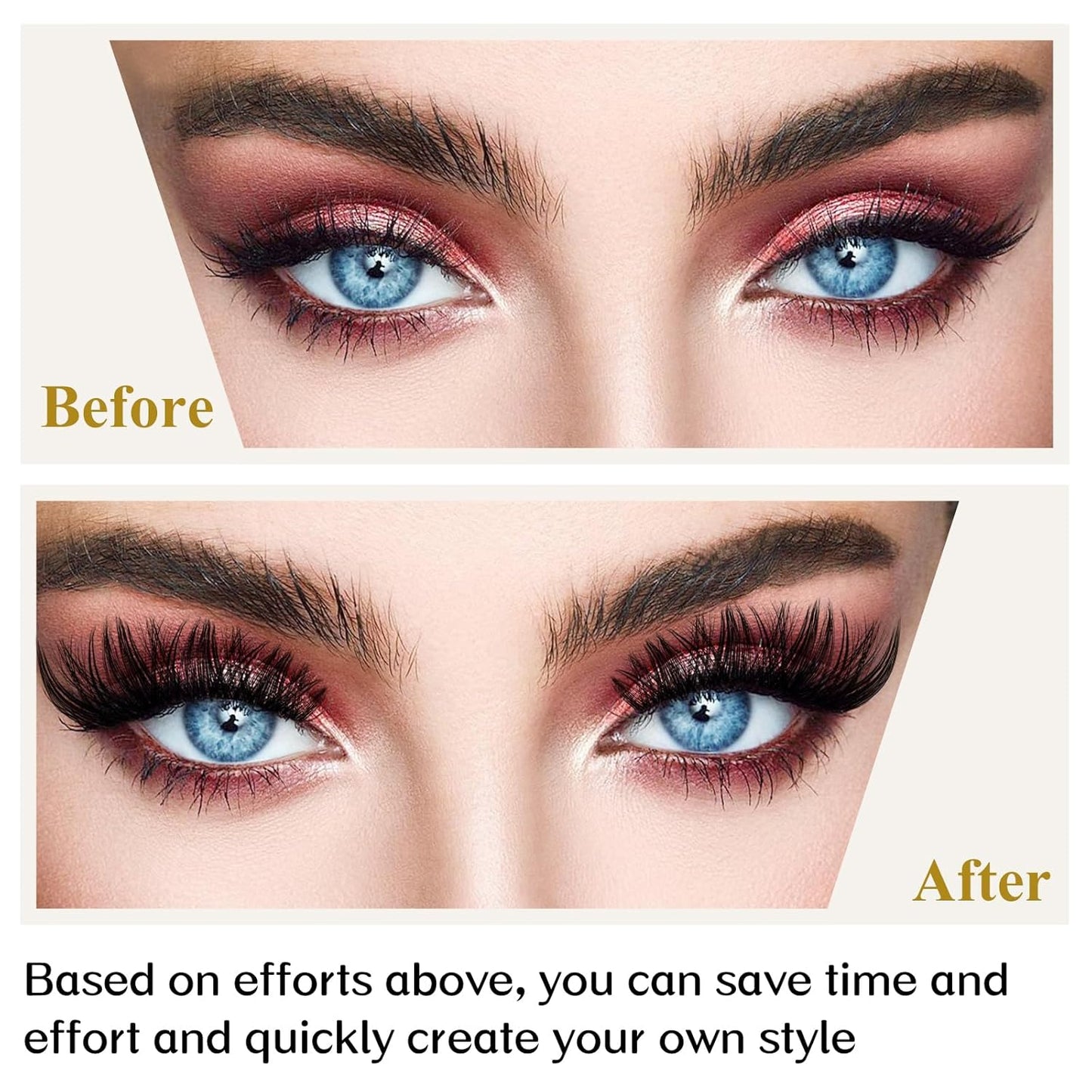 Lash Clusters B02 D Curl 18mm DIY Eyelash Extensions 72 Clusters Lashes C D Curl B&Qaugen Mega Volume Individual Lashes Eyelash Clusters Extensions Individual Lashes Cluster DIY at Home (NM-D-18mm)