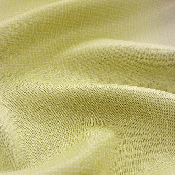 XiDi Curtains for Bedroom Decor, Rainbow GreenYellowGrey52/96/1 - Image 9