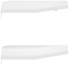 Furinno Rossi Hexagon Floating Shelves - Image 6