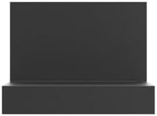 RICHER HOUSE 3-Set Small Floating Wall Shelf, No Drill Bathroom Shelf Black - Image 5