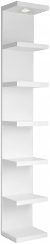 LitaEther Versatile 7 Tier Wall Shelf Unit, Display Floating Shelf by Shopnow