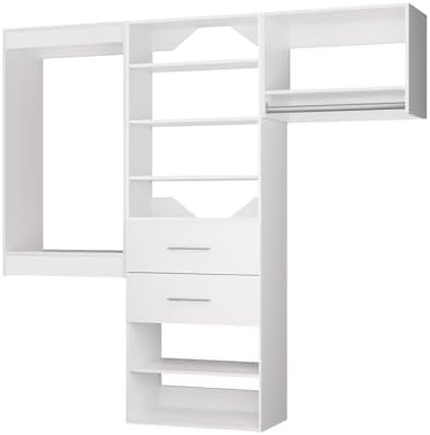 ROOMTEC Modular Closet System, Wooden Tower - Image 7