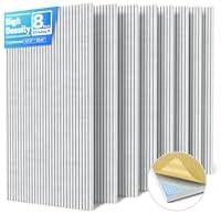 8 Pack High Density Large Acoustic Panel Sound Absorbing by Unknown