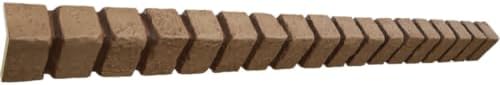 Trim Sill for EverStone Faux Classic Aged Brick Siding Panels, Terracotta Color - Image 2