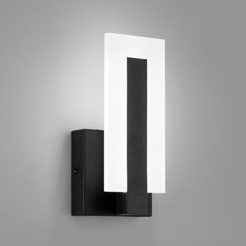 Modern LED Acrylic Wall Sconce, 6000K Cold White Wall Mounted Lamp, Wall Sconce by Unknown