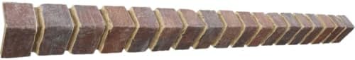 Trim Sill for EverStone Faux Classic Aged Brick Siding Panels, Smokey Rose Color - Image 2