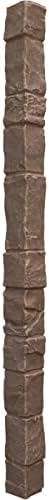Universal Outside Corner for EverStone Faux Stone Siding Panels, Autumn Bronze by EkenaMillwork