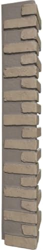Outside Corner for EverStone Faux Classic Aged Brick Siding Panels, 8 1/2"W x - Image 2