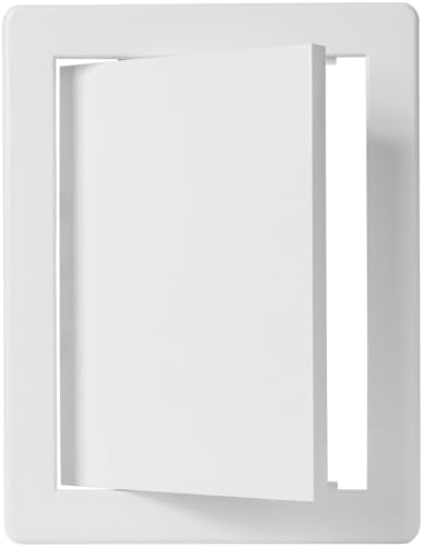 6" x 8" White ABS Plastic Plumbing Access Panel - Image 6