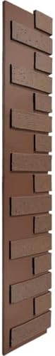 Outside Corner for EverStone Faux Traditional Brick Siding Panels, Chestnut - Image 3
