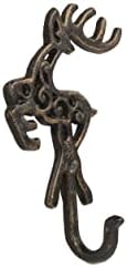 Wall Mounted Cast Iron Home Decor Single Hook - Image 3