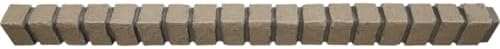 Trim Sill for EverStone Faux Classic Aged Brick Siding Panels, Adobe Color by EkenaMillwork