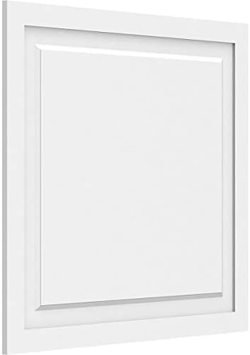Ekena Millwork 32"W x 30"H x 5/8"P Harrison Raised Panel Decorative Wall Panel by EkenaMillwork