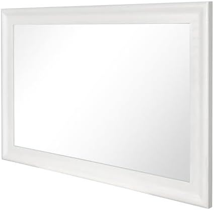 24x36 Inch White Rectangle Bathroom Mirrors by Tanmicoshomy