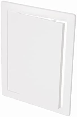 8" x 10" White ABS Plastic Plumbing Access Panel by ECOPROVENT