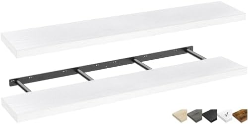 QEEIG Extra Long Floating Shelves by QEEIG