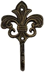 Wall Mounted Cast Iron Home Decor Single Hook by FantasHome