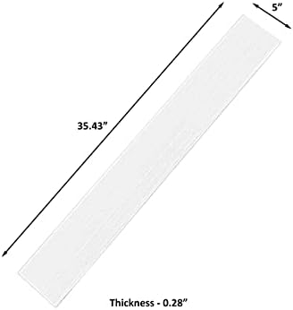Real Wood Wall Planks-5" White Shiplap Panel Peel and Stick 10Pack 12.5SqFt - Image 2