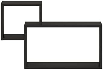 Furinno Rossi Interweave Wall Mount Floating Decorative Shelf - Image 6