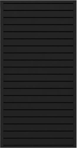 Heavy Duty 8'H x 4'W PVC Garage SlatWall Storage System by DLDIRECT