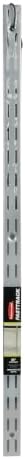 Rubbermaid Garage FastTrack Upright 25" Satin Nickel Wall Mounted Storage by Rubbermaid