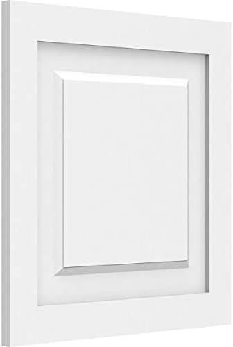 18" W x 18" H x 5/8" P Harrison Raised Panel Decorative Wall Panel by EkenaMillwork