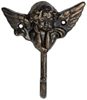 Wall Mounted Cast Iron Home Decor Single Hook by FantasHome