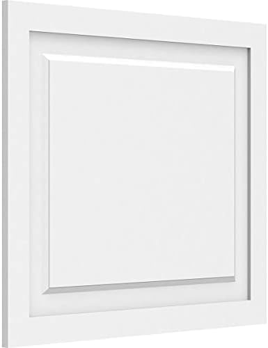 Ekena Millwork 28"W x 24"H x 5/8"P Harrison Raised Panel Decorative Wall Panel by EkenaMillwork