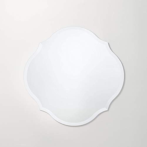 Better Bevel Frameless Round Mirror | 30" x 30" Bathroom Wall Mirror w/Beveled - Image 3
