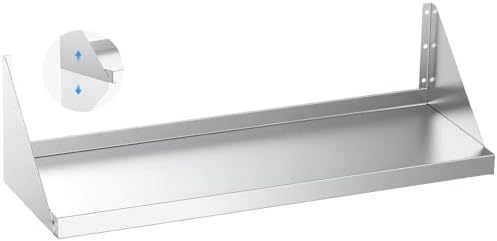 Stainless Steel Wall Shelf by SWOTCATER
