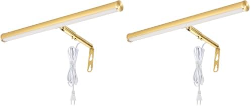 LED Picture Lights for Paintings Plug in, Adjustable Art Light Gallery Wall by Xbuyee