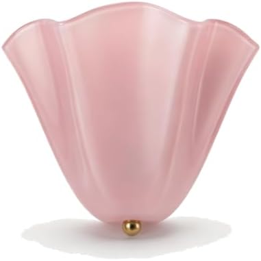 Flower Glass Wall Sconce, Decorative Wall Light by GlazartLuxa