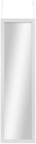 14.25 X 50.25 Inch Over-The-Door Rectangular Full Length Mirror, Space Saving by Unknown