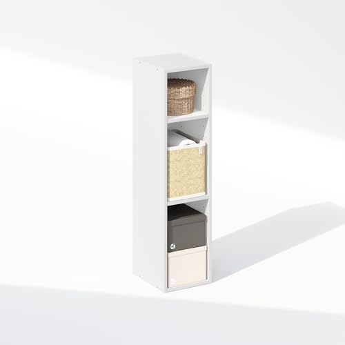 Furinno Reed 3-Tier Closet Organizers and Storage, Closet Organizer, Open Shelf - Image 6