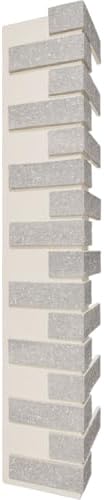 Outside Corner for EverStone Faux Traditional Brick Siding Panels, Light Gray - Image 2