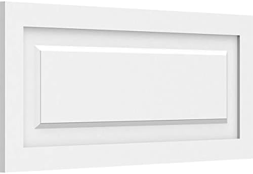 Ekena Millwork 32"W x 14"H x 5/8"P Harrison Raised Panel Decorative Wall Panel by EkenaMillwork