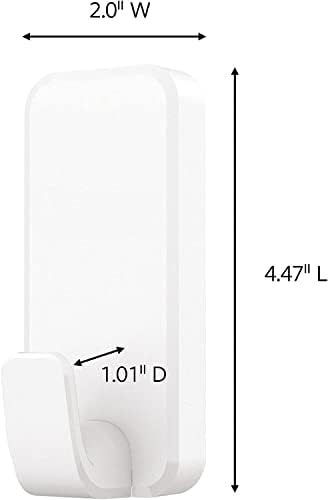 Command X-Large White Hooks, 2 Hooks, 6 Strips - Image 2